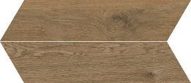 Плитка OSSIMORI Chevron Marrone Extra Matt (18 шт/уп = 9лев+9прав) 11x54