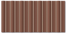Плитка WOW FACES Bars Henna 12,5x25