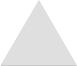 Плитка WOW FLOOR TILES Triangle Ice White Matt 20x23