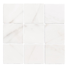 Плитка WOW GEA Carved Calacatta 12,1x12,1