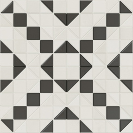 Плитка WOW TESSERAE Like B&W 28x28