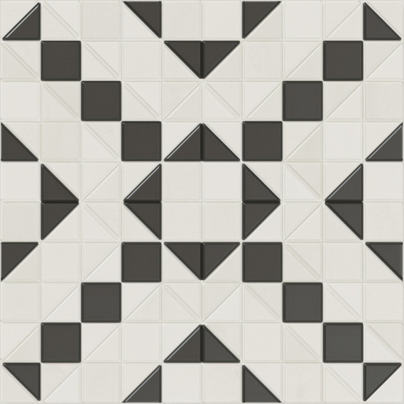 Плитка WOW TESSERAE Like B&W 28x28