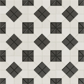 Плитка WOW TESSERAE Suit B&W 28x28