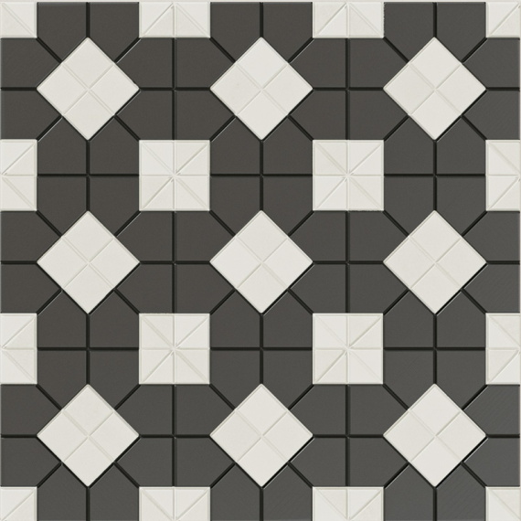 Плитка WOW TESSERAE Suit B&W Plus 28x28