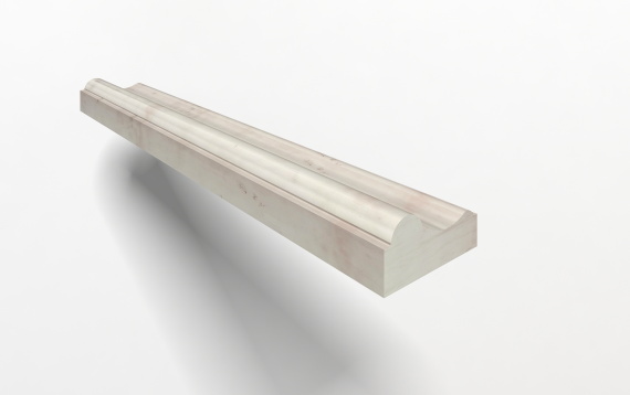 36 Molding Diana White 120x5
