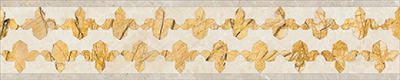 57 Waterjet Border 60x12 (Flora Country)