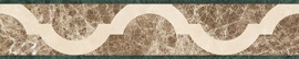 87 Waterjet Border 60x12 (Baroque)