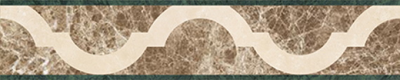 87 Waterjet Border 60x12 (Baroque)
