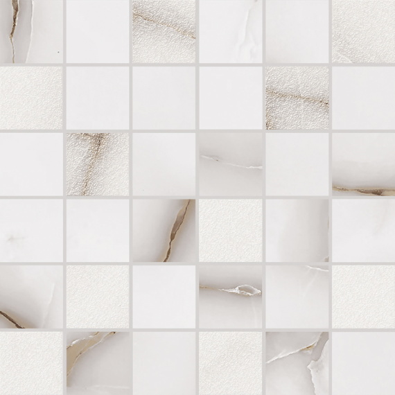 Grey Portogallo Mosaic 30x30