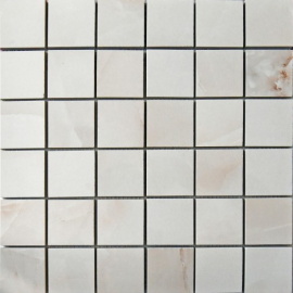 Mosaico Onix Miel Polished 5x5 30x30