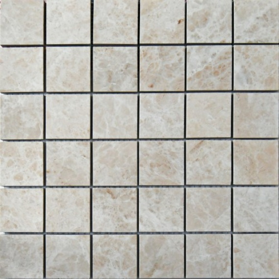 Mosaico Emperador Beige Polished 5x5 30x30