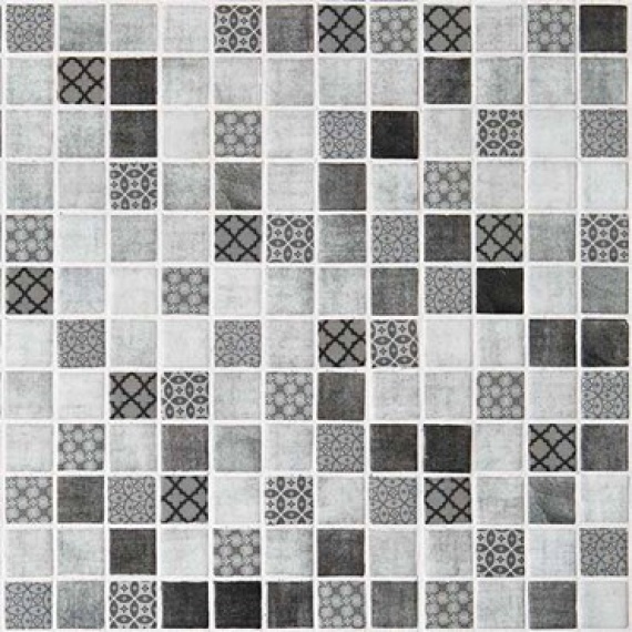 Мозаика Graphic Riviere Gris 31.6x31.6 см