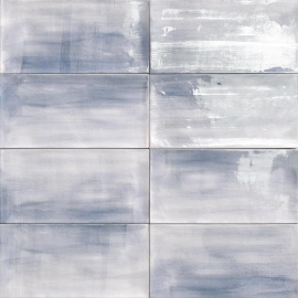 Керамическая плитка Aquarel blue 15x30 см