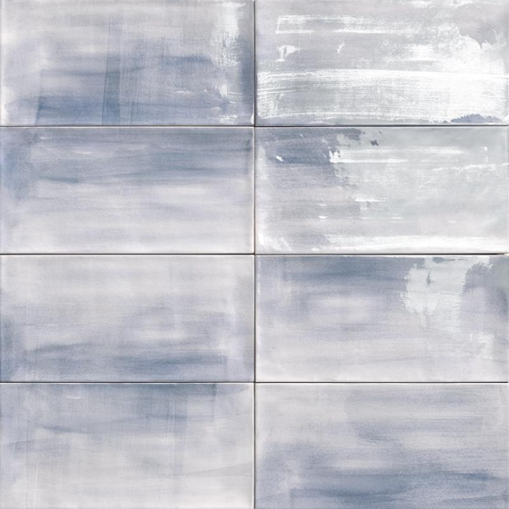 Керамическая плитка Aquarel blue 15x30 см