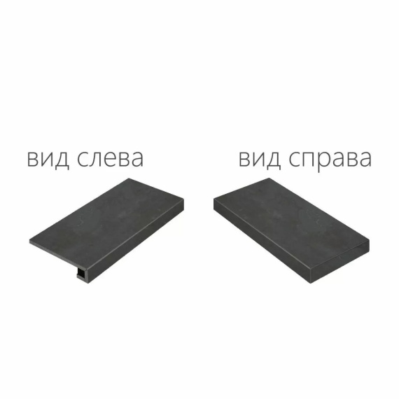 Ступени Italon 620070000680 Surface Steel Scalino Angolare Destro 33x60