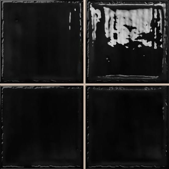 Керамическая плитка Noa black 20x20 см