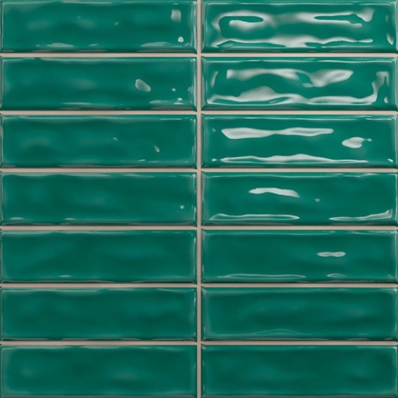 Керамическая плитка Sticks emerald 20x20 см