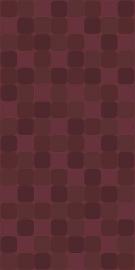Вставка Creto Mono Quadra wine 30х60