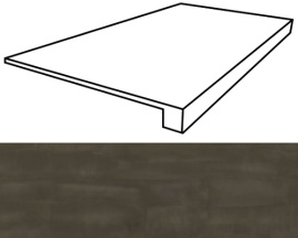 Ступени Italon 620070000889 Surface Ambra Scal Front Lux 33x120