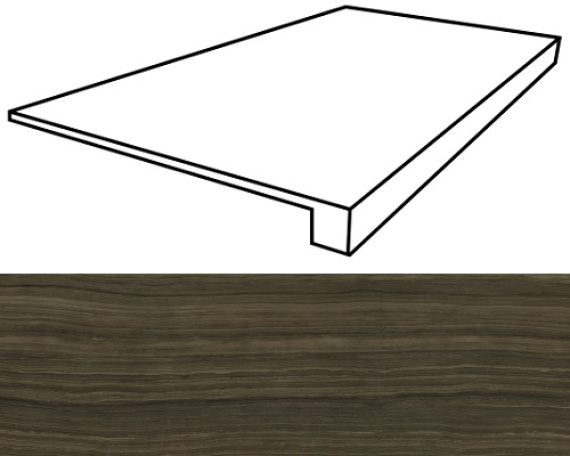 Ступени Italon 620070001035 Surface Eramosa Scal Front Lux 33x120