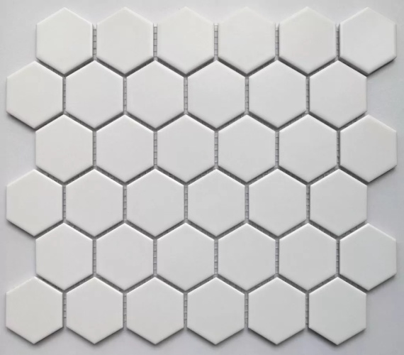 Плитка декоративная керамическая Nakama white 6*51*51 281*325