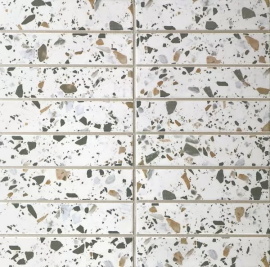 Плитка декоративная керамическая Terrazzo Color 6*280*295 32.5*145
