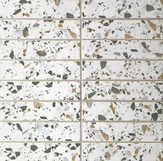 Плитка декоративная керамическая Terrazzo Color 6*280*295 32.5*145