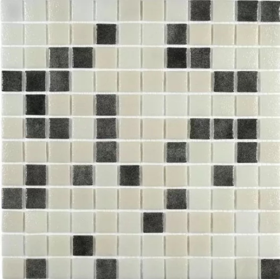 Плитка декоративная стеклянная Atlantis Nero 4*24*24  315*315