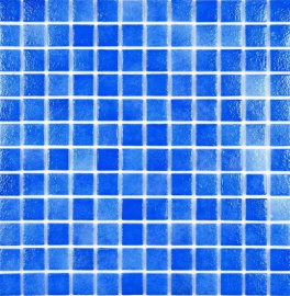 Плитка декоративная стеклянная Atlantis Blue Art 4*24*24  315*315