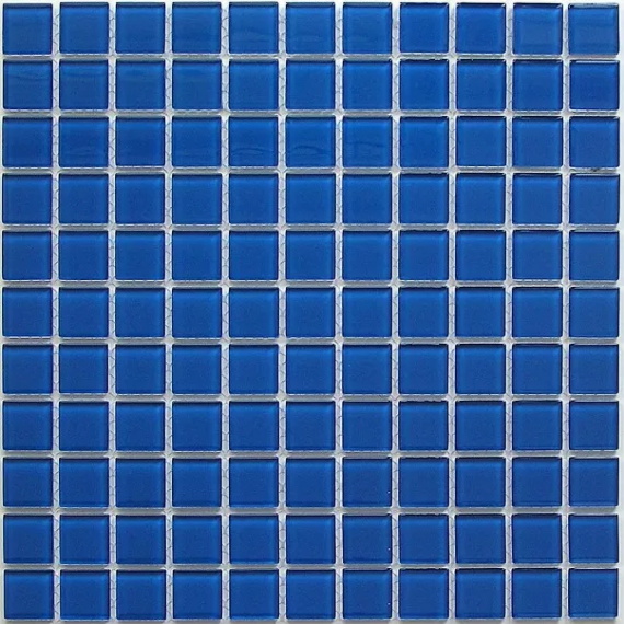 Плитка декоративная стеклянная Deep blue 4*25*25 300*300