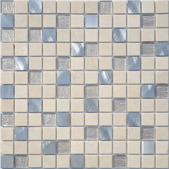 Cream Velour 23x23x4
