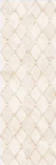 Плитка Eurotile ERMITAGE 584 рельеф ромб 29,5x89,5