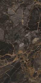Керамогранит Maimoon Ceramica HG Glossy Eclipse Black 160х80 см