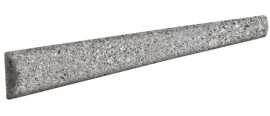 REMATE RECTO MILAN GRIS Боковина ступени 3х33 С0004145