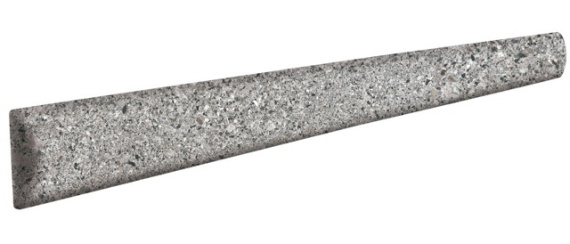REMATE RECTO MILAN GRIS Боковина ступени 3х33 С0004145