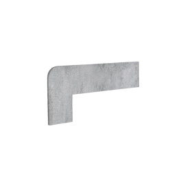 ZANQUIN RECTO OPERA SILVER IZQDA лев. Плинтус угловой 42.3х17,5 С0003904
