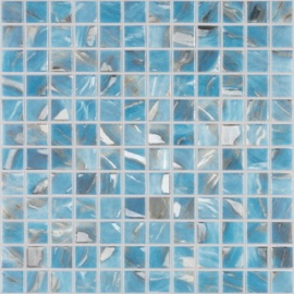 Мозаика Oasis Blue №7102 (на сетке) 25x25 С0006238