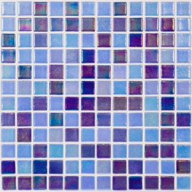 Мозаика Shell Mix Deep Blue 552/555 (на сетке) С0002472