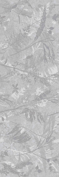 Вставка Creto Royal Sand Vetro Grey W\DEC M 25х75 NR Mat 1