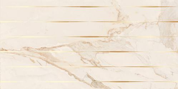 Декор 31.5*63 CALACATTA GOLD LINEA
