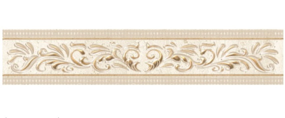 Бордюр 31.5*6.2 OLIMPIA D'ARTE CREMA