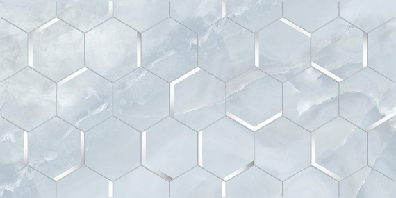 Декор 31.5*63 ONICE FORMA BLU