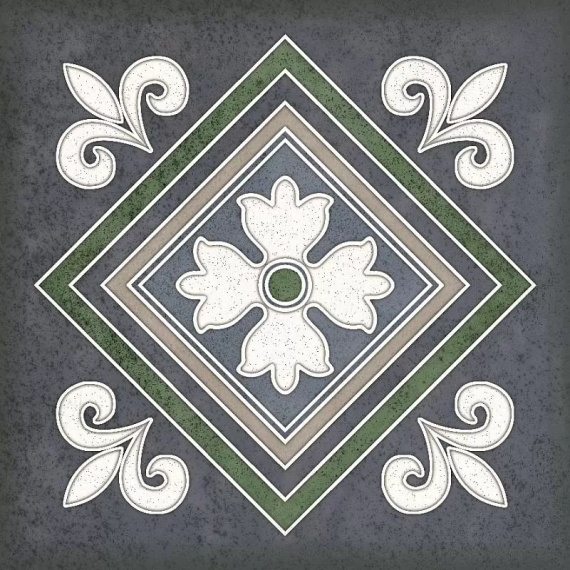 Плитка SMALTO DECOR 2 BLU 15*15