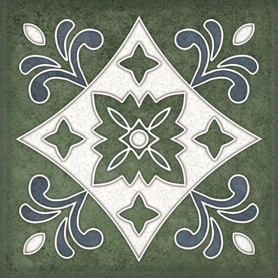 Плитка SMALTO DECOR 3 VERDE 15*15