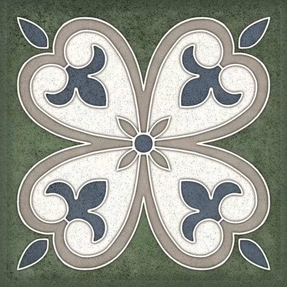 Плитка SMALTO DECOR 4 VERDE 15*15