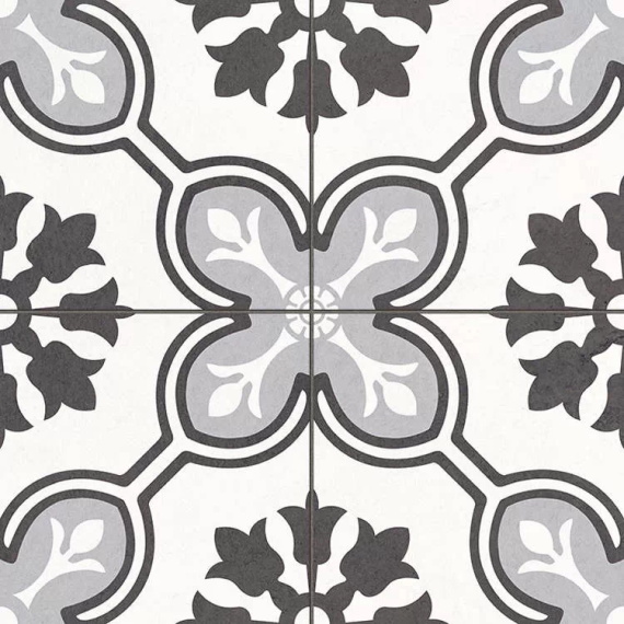 Керамогранит ETILI Seramik CHATEAU Noir Pre-cut 45x45