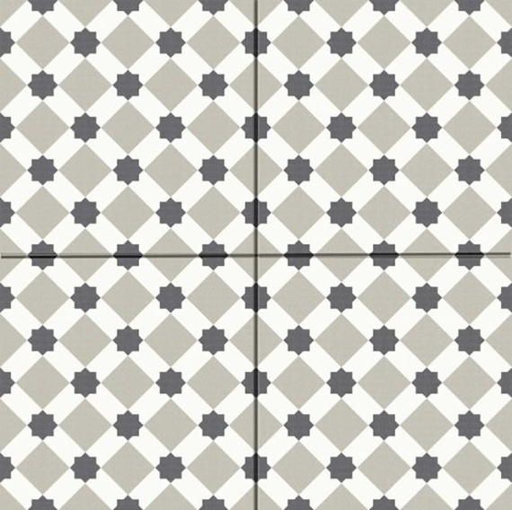 Керамогранит ETILI Seramik FIRENZE Grey Pre-cut 45x45