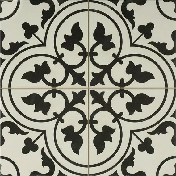 Керамогранит ETILI Seramik LEDBURY Charcoal Black Pre-cut 45x45