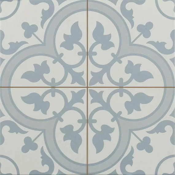 Керамогранит ETILI Seramik LEDBURY Powder Blue Pre-cut 45x45