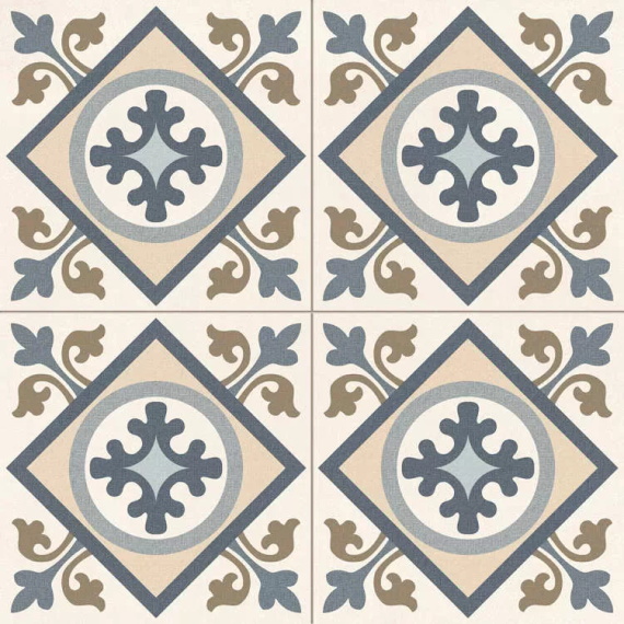 Керамогранит ETILI Seramik MILTON Beige Pre-cut 45x45